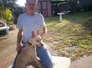 Part Pit with owner.