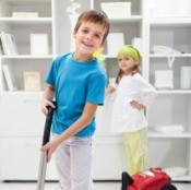 Children Vacuum Cleaning