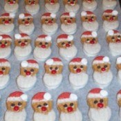 Santa Cookie Ideas