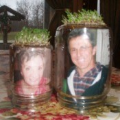 Homemade Chia Pet Ideas