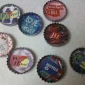 Craft Ideas Using Metal Bottle Caps