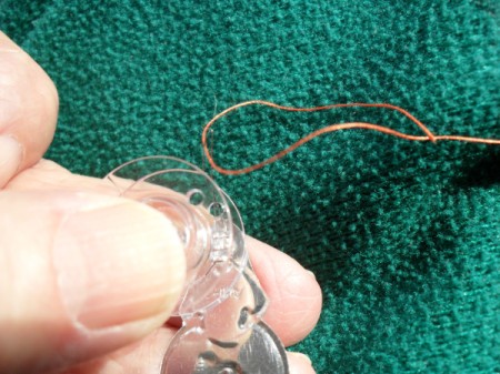 Bobbin and thread.