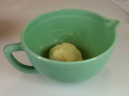 mixed dough