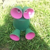 Making a Clay Pot Frog