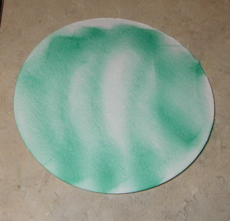 Painting backside.
