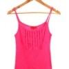 A tank top on a hanger.