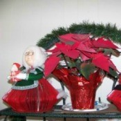 Mr. and Mrs. Santa
Made From Reader's Digest Magazines