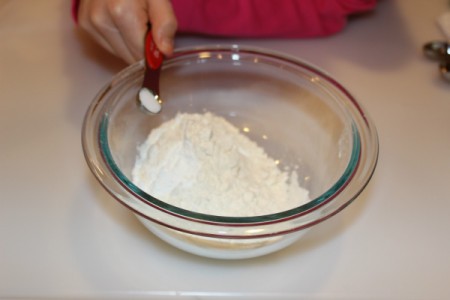 adding salt