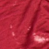 Bleach Stains on Red Shirt