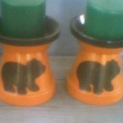 Bear Candleholders