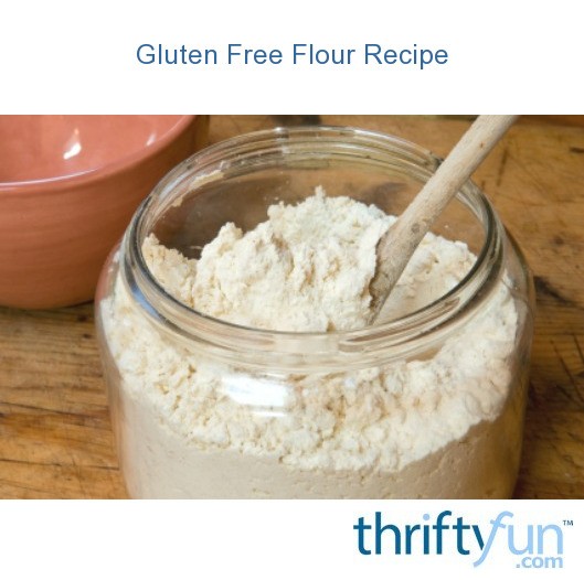 Gluten and Wheat Free Flour Recipes ThriftyFun
