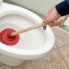 Unclogging a Toilet