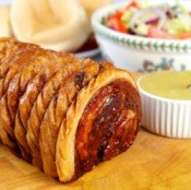Applesauce with Pork Roast