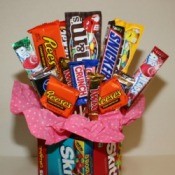 candy bouquet
