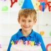 A boy celebrating his 6th birthday.