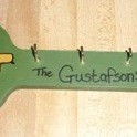 Wooden Key Hanger