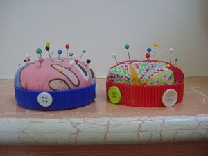 Jar Lid Pincushion