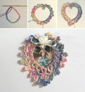 Crochet Photo Frame