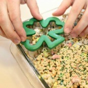 Shamrock Shaped Treats