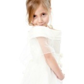 child wearing a nice dress