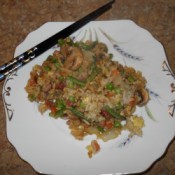 Serving of rice.