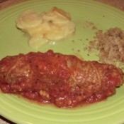 stuffed beef roll