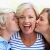 Mom and Kids Celebrating Mother's Day