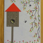 Finished card.