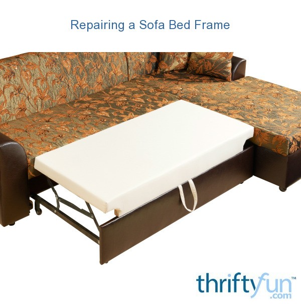 Repairing a Sofa Bed Frame | ThriftyFun