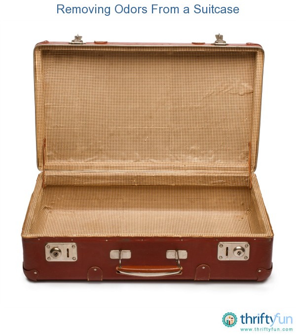 Removing Odors From a Suitcase