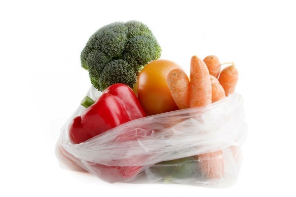 4 Rolls Of 12"x16" Clear Plastic Produce Bags - 1400 Total - 0.5 Mil
