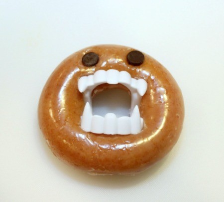 single monster doughnut