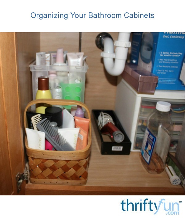 Organizing Your Bathroom ThriftyFun