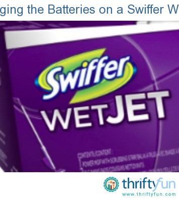 swiffer wet jet batteries compartment