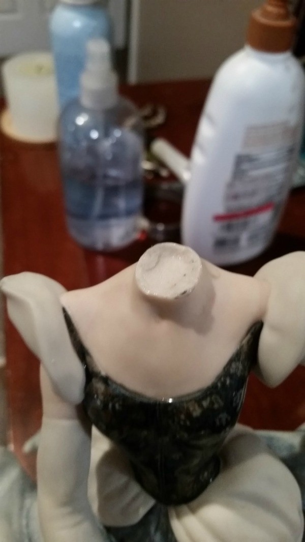 repairing porcelain dolls