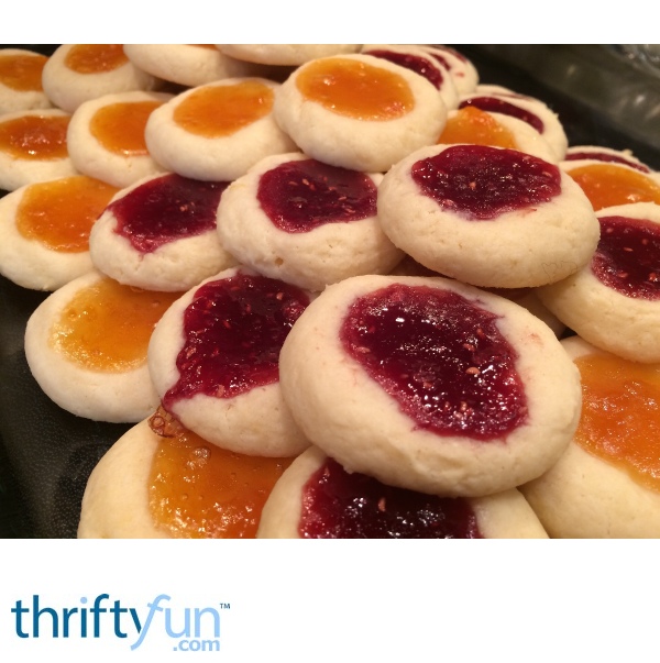 Cream Cheese Thumbprint Cookies ThriftyFun