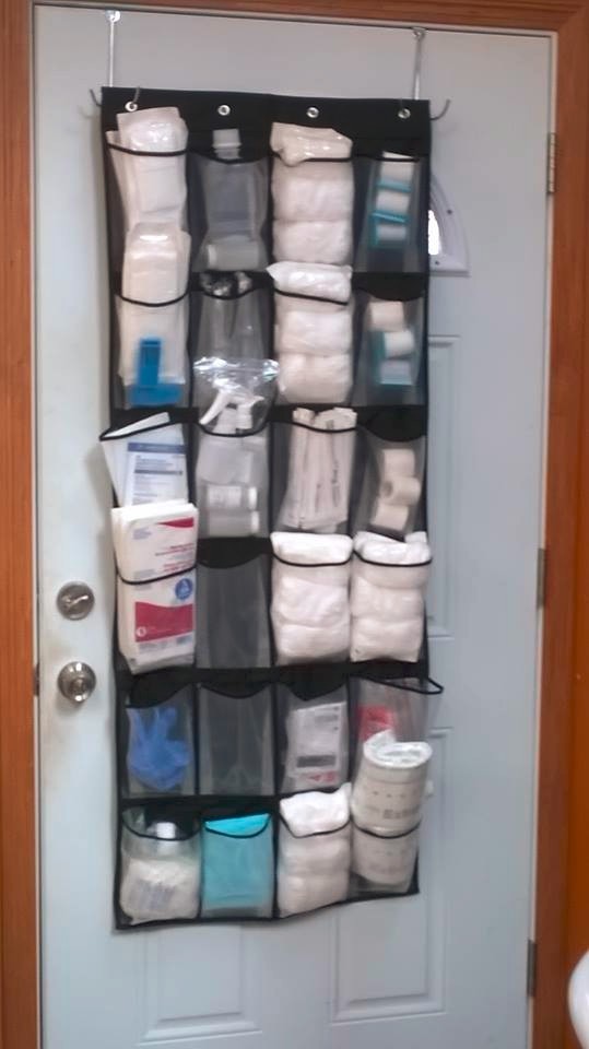 Uses for Over the Door Shoe Organizers | ThriftyFun