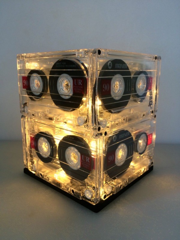 Making a Cassette Tape Lamp ThriftyFun