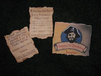 Pirate Party Invitations