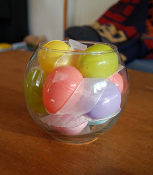 Frugal Easter Centerpiece