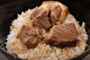 Pork Adobo on Rice