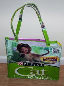 Craft: Recycled Pet Food Bag Tote