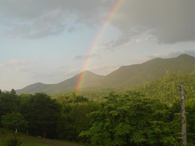 Scenery: Rainbow (Shenandoah Mountains)