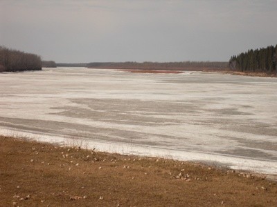 Scenery: Frozen Peace River