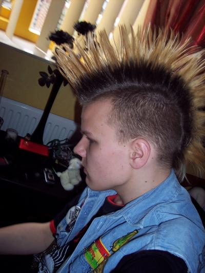 Feedback Using Glue To Make A Mohawk With Spikes Thriftyfun