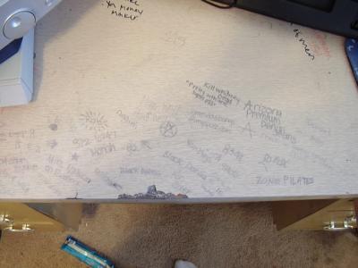 RE: Permanent Marker on a Wood Table