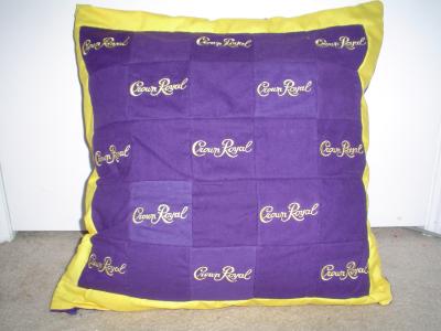 RE: Crown Royal Bag pillow