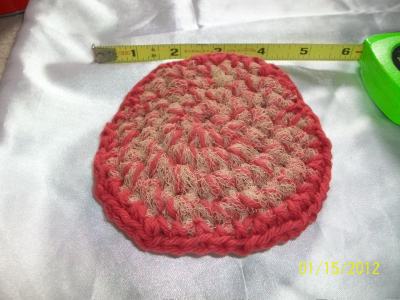 Crochet a Spiral Scrubbie | My Recycled Bags.com