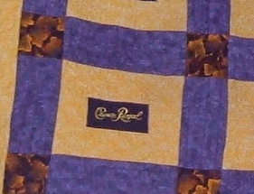 RE: Crown Royal Bag Quilt