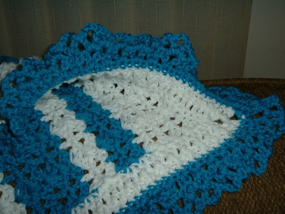 RE: Lee Wards - Shell Stitch Baby Afghan